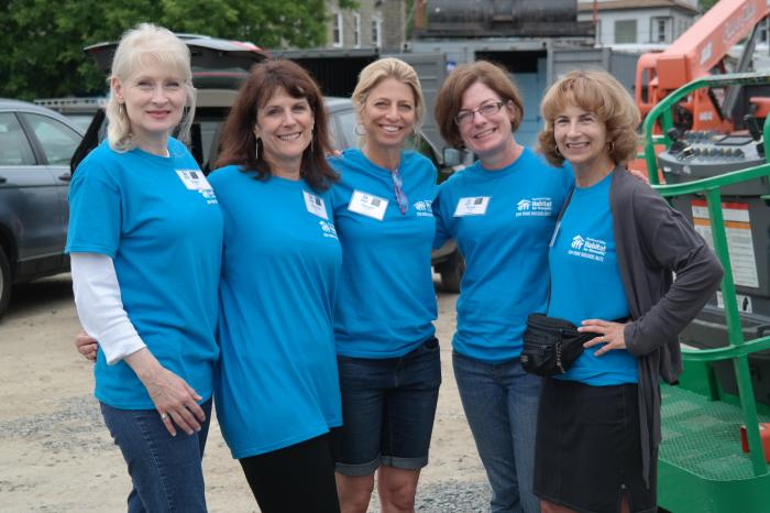 Sara Elmer, JSR Adaptive Energy Solutions_ Sharon Mason, MV Habitat for Humanity_ Susan Howell, Howell Custom Building Group_ Mary Honan, For Marketing Matters_ Beezee Honan, Designer Bath