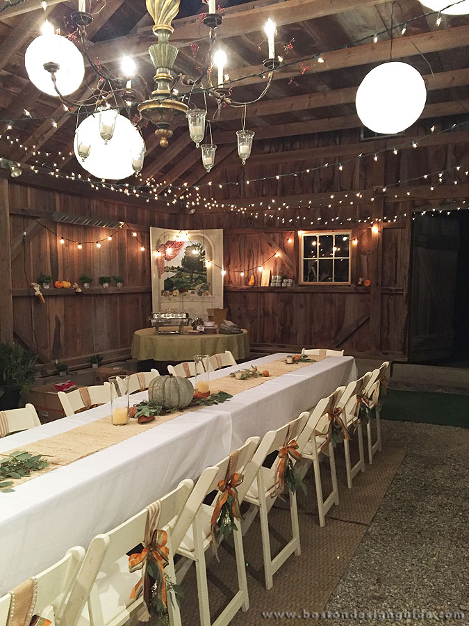 BDG Publisher Melania Kaplan Hosts Beautiful Barn Thanksgiving