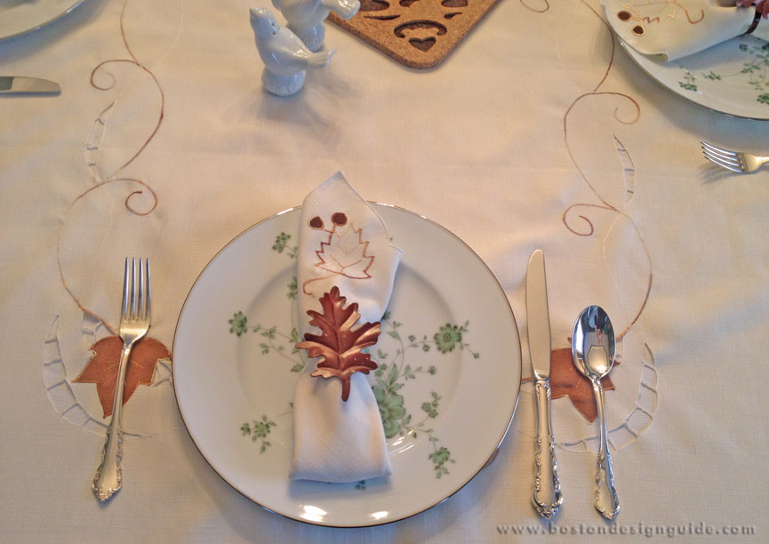 Holiday Table Setting