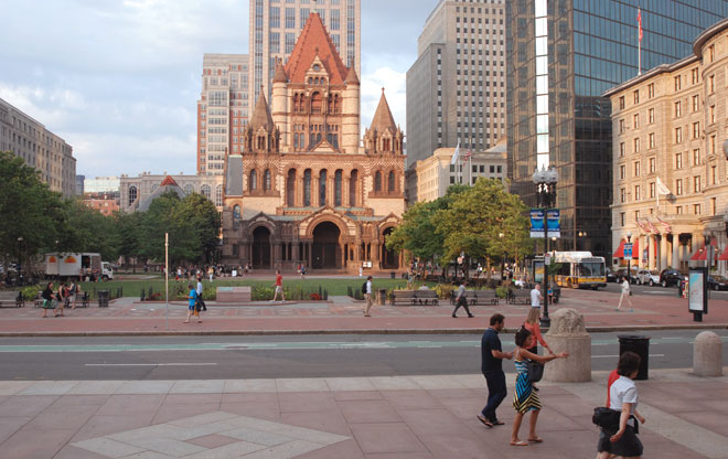 Copley Square in Boston