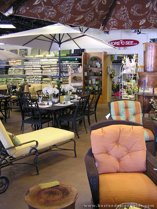 An extensive selection of cushions, accessories and furnishings at Seasons Four