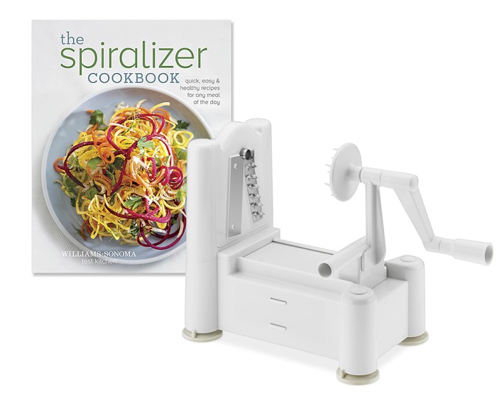 gifts paderno spiralizer and cookbook