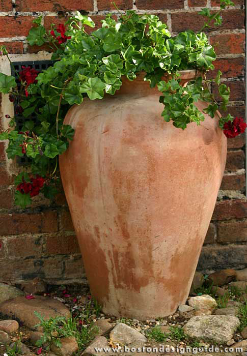 Terracotta Oil Jar by Italian Terrace; while based in the United Kingdom, Italian Terrace also operates out of Connecticut, where many of their best designs can be sourced.