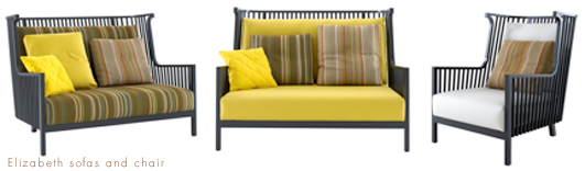 Elizabeth sofas and chair