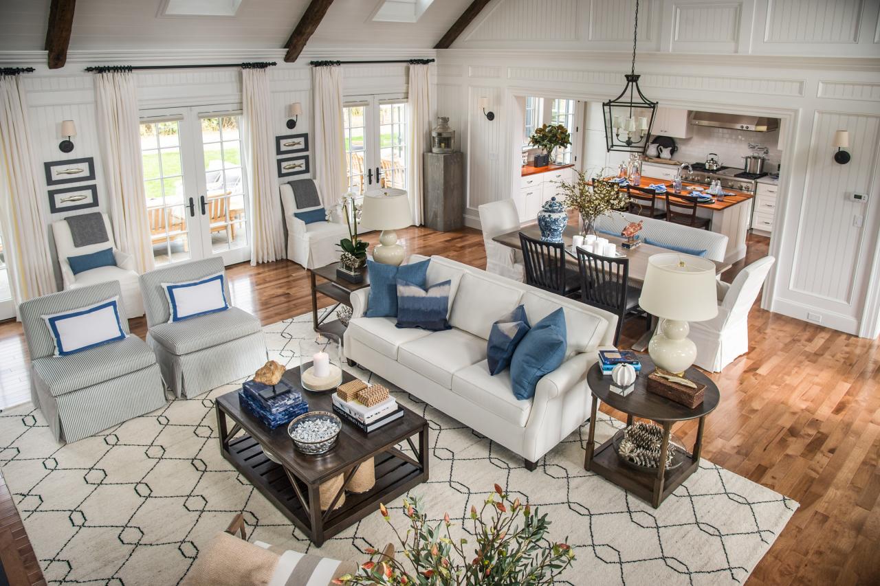 Cape Cod Style House Living Room