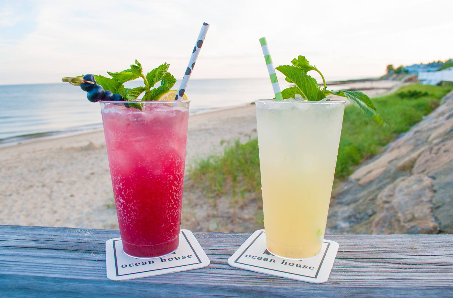 Ocean House Restaurant resides the Beach Bar, one of the Cape's coolest hot spots