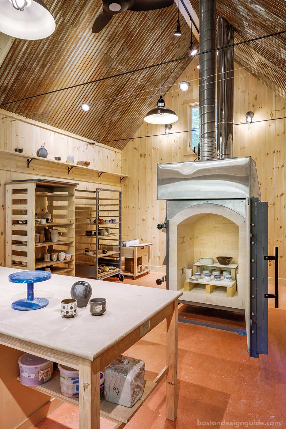 Ceramic studio by architect John D. Battle