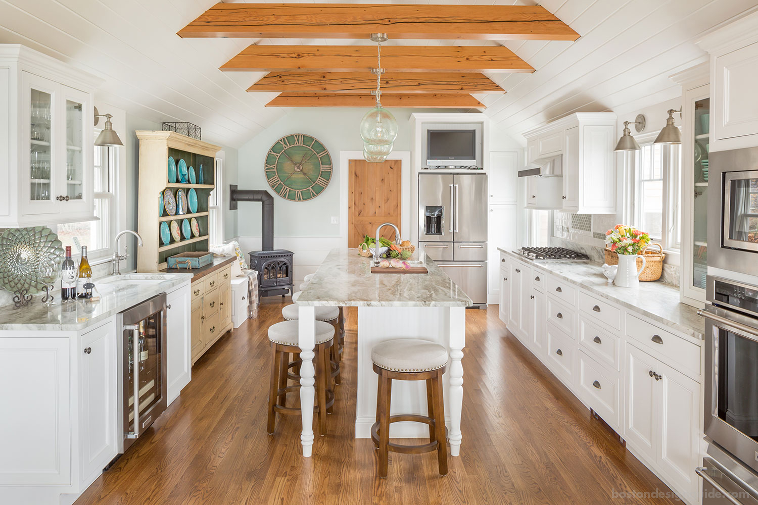 A Cape Cod Cottage Style Kitchen s New Look Boston Design Guide