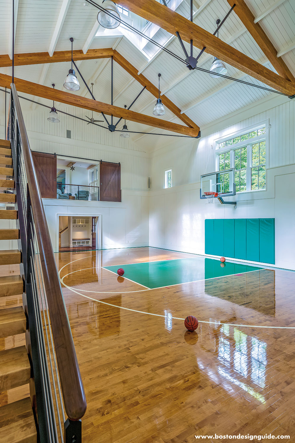 Home Court Advantage: Indoor Hoops Boston Design Guide