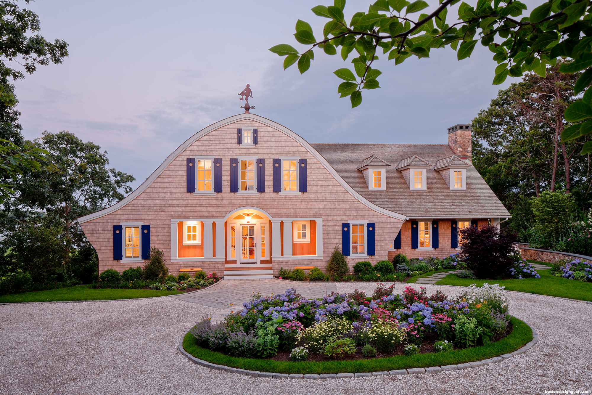 Luxury Cape Cod Shingle Waterfront Home