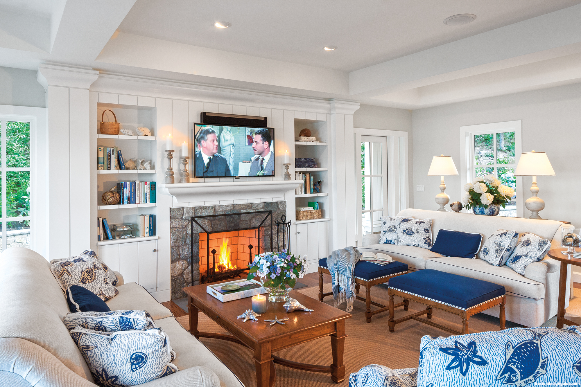 A CAPE COD SHINGLE STYLE HOME TURNS ON THE CHARM - Budget ...